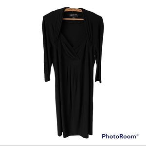 #119 Jones New York black dress